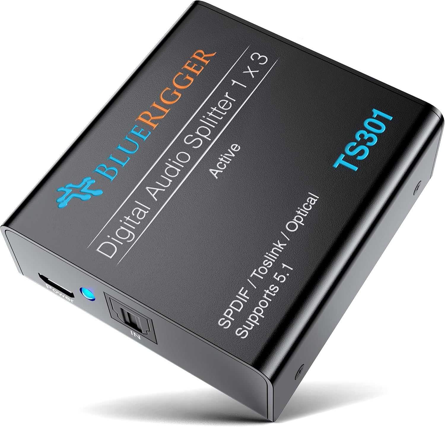 BlueRigger Digital Optical Audio Splitter for Home Theatre Use