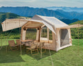 Spacious Inflatable Camping Tent for Family Fun!