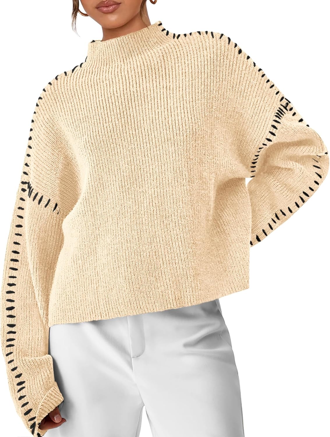 PRETTYGARDEN Women's Chunky Knit Sweaters for Fall Fashion