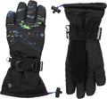C9 Champion Kids Cold Weather Gloves Black Camo - Warm, Waterproof