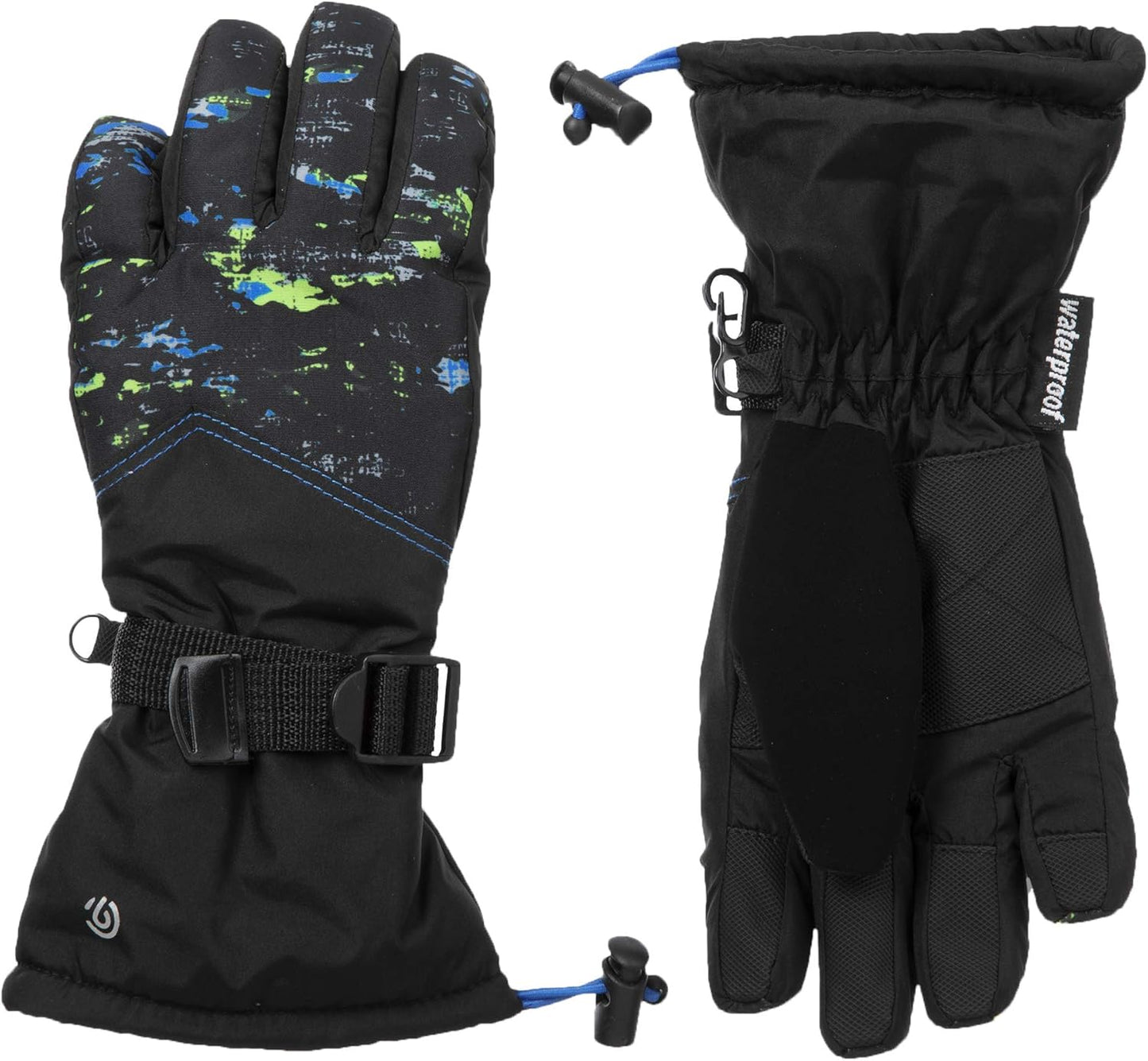 C9 Champion Kids Cold Weather Gloves - Black Camo Style