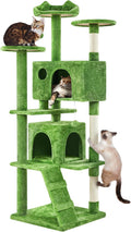 70in Multi-Level Cat Tree Tall Cat Tower with Condo & Scratching Posts