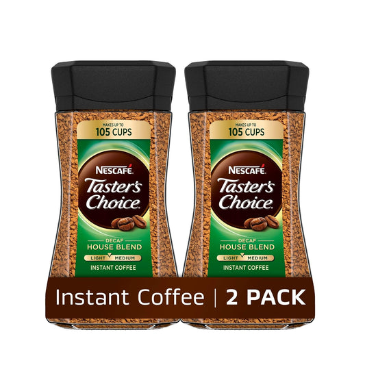 NESCAF Taster's Choice Decaf House Blend - Rich Flavor