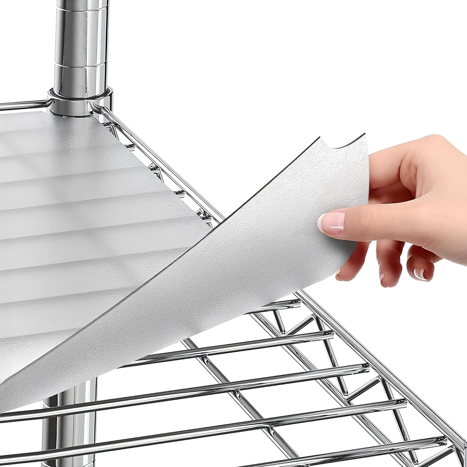 Sterling Shelf Liners: Clear Plastic Covers for Wire Shelving