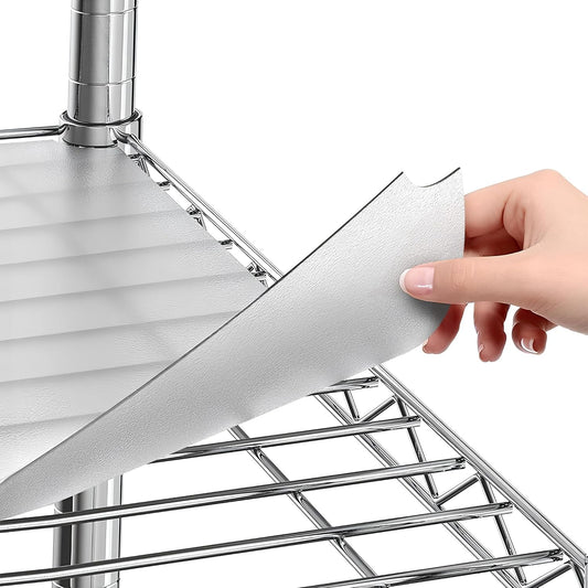 Sterling Shelf Liners: Clear Plastic Covers for Wire Shelving