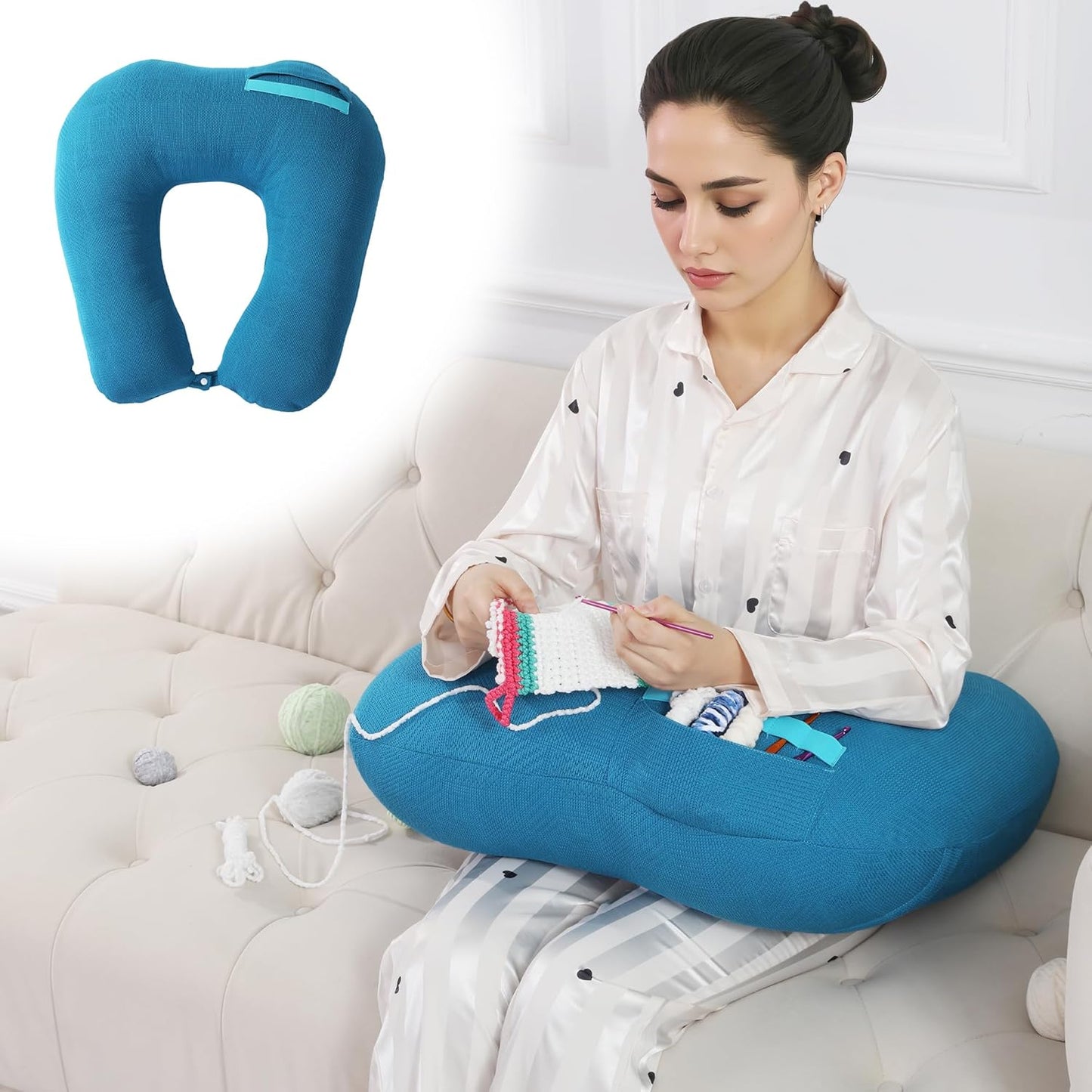 Soft Lap Desk Bolster for Comfortable Support