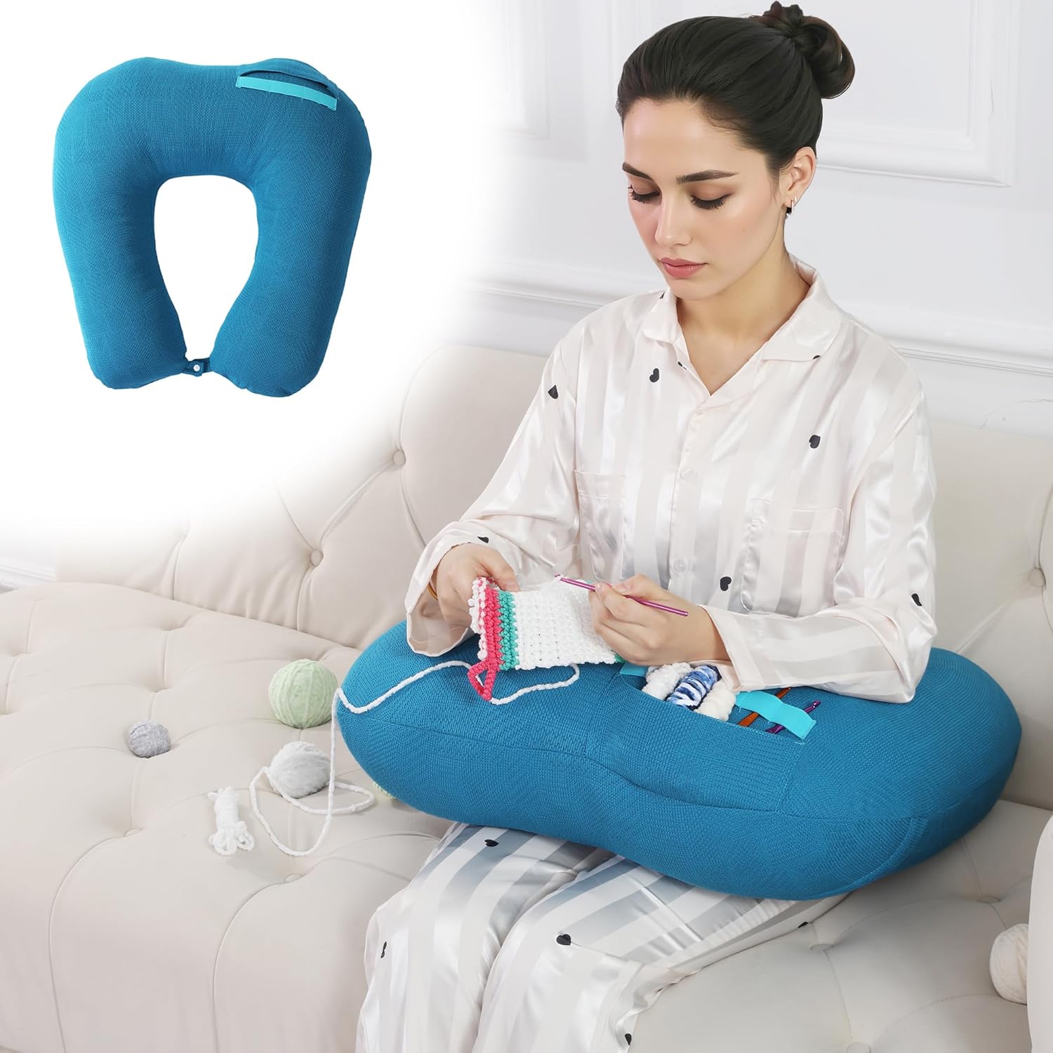 Soft Lap Desk Bolster for Comfortable Support