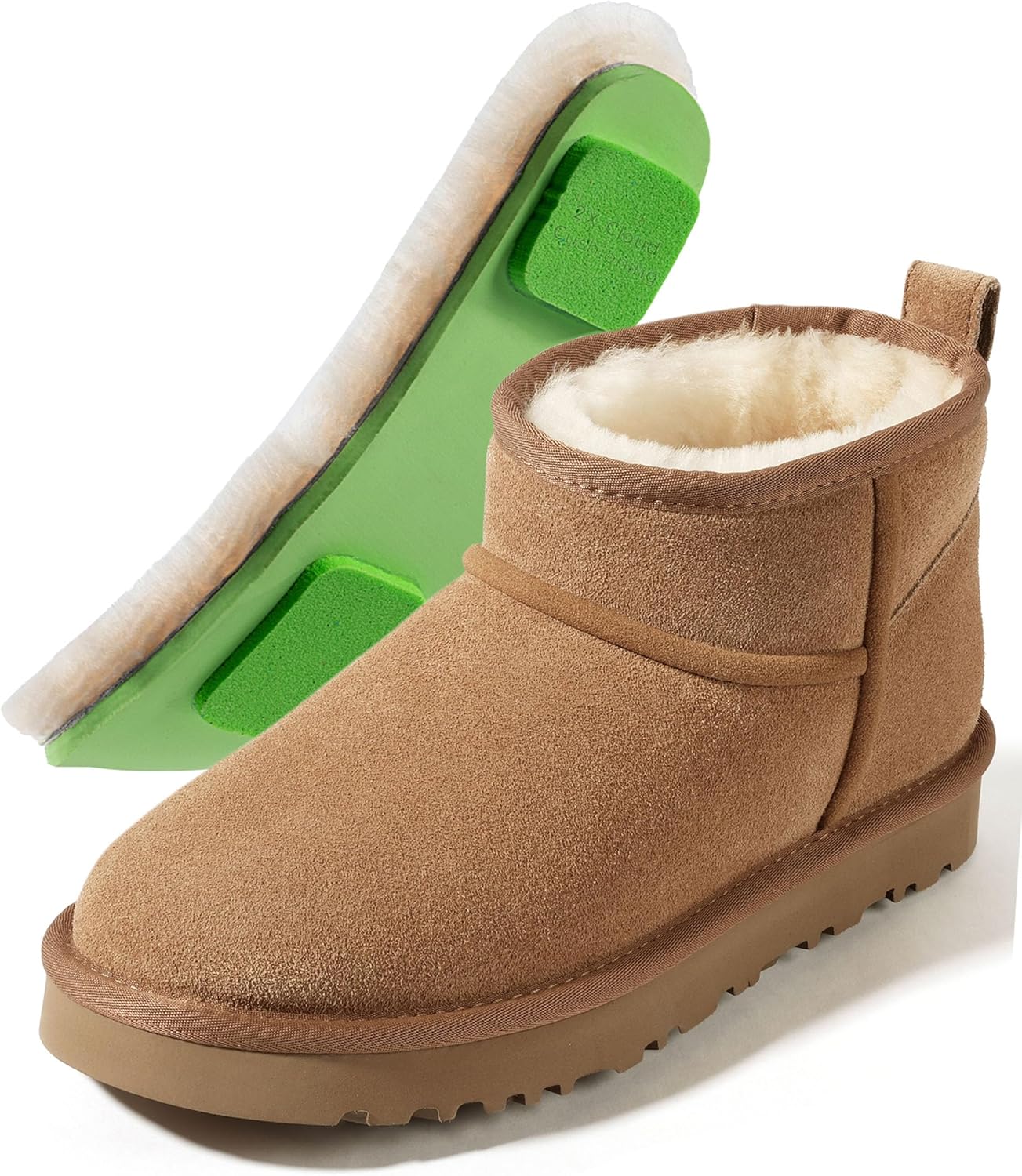 100% Australian Sheepskin Mini Boots with Arch Support Options