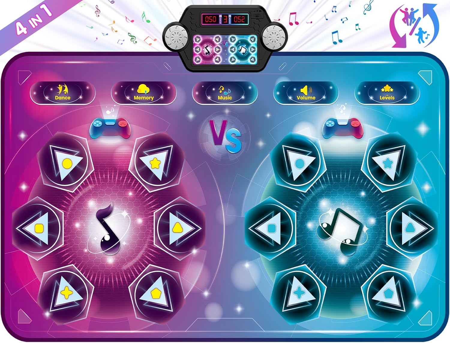 Dance Mat Toy Gift for Kids - Fun and Interactive Playmat