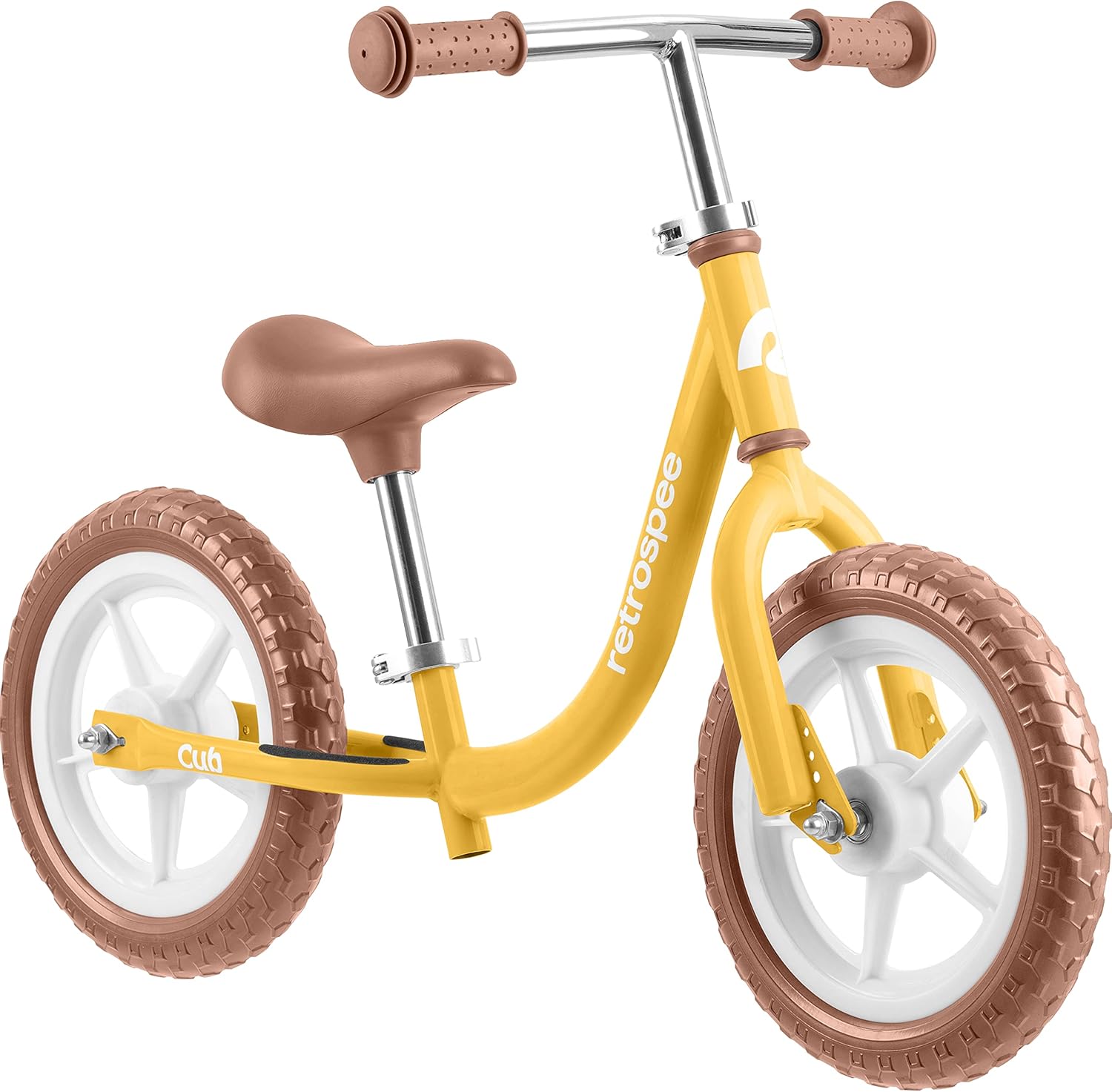Retrospec Cub Toddler 12in Balance Bike for Early Learning Fun