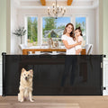 Baby Gate Extra Wide 65in Retractable Mesh Gate - Space Saving Safety