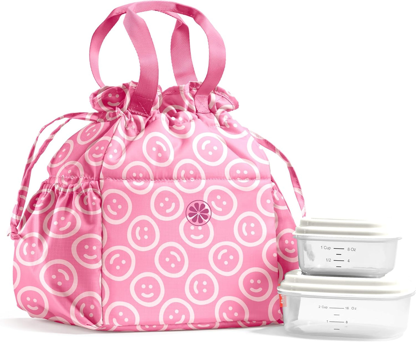 Fit & Fresh Cromwell Drawstring Lunch Bag - Stylish & Functional