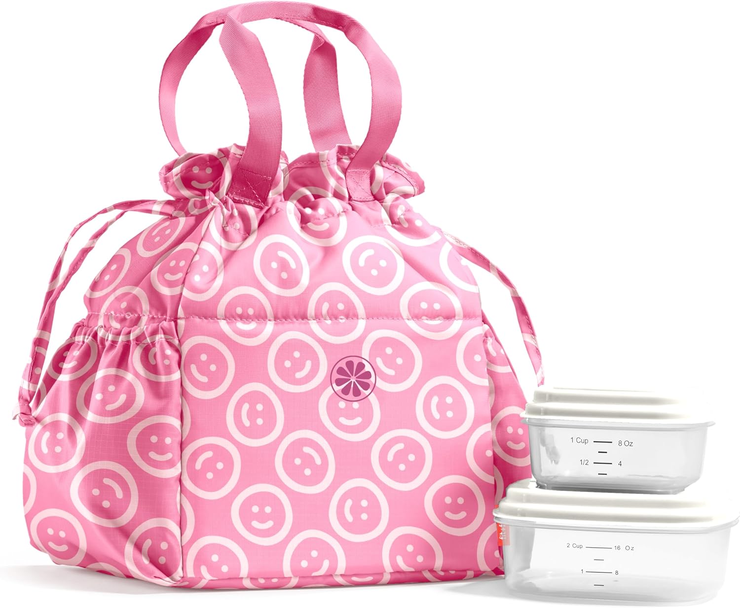 Fit & Fresh Cromwell Drawstring Lunch Bag - Stylish & Functional