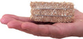 Mini Hay Bales - Small Pack of 24 for Craft and Dollhouse Decor