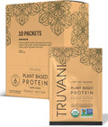 Truvani Vegan Pea Protein Powder - Delicious Peanut Butter Flavor