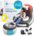 Gaming Chair for Kids 2-in-1 Inflatable Bean Bag - Quick Inflate