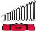 ABN Standard Wrenches Set 16 Piece SAE Combination Wrench Set