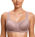 Women's High Impact Underwire Sports Bra - High Support for Running as