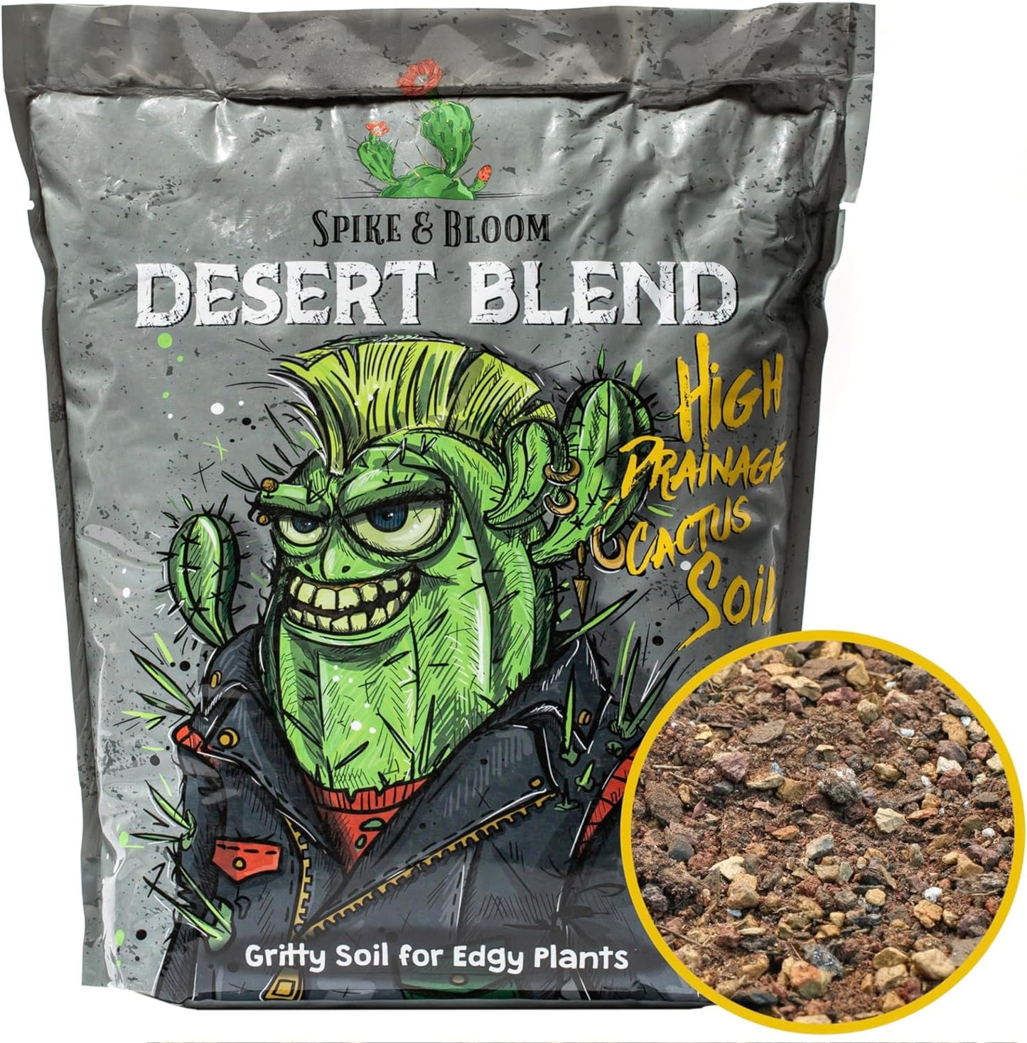 High Drainage Cactus Soil Potting Mix for Healthy Succulents