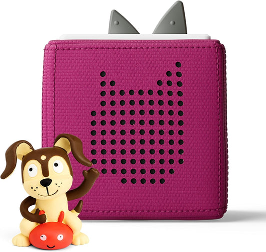 Toniebox Audio Player Starter Set with Playtime Puppy - Purple