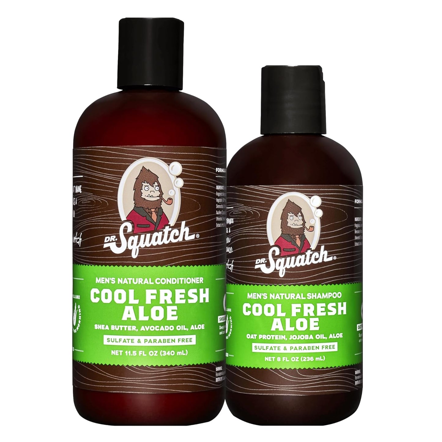Dr. Squatch Natural Hair Bundle for Men - Healthy Hair Care