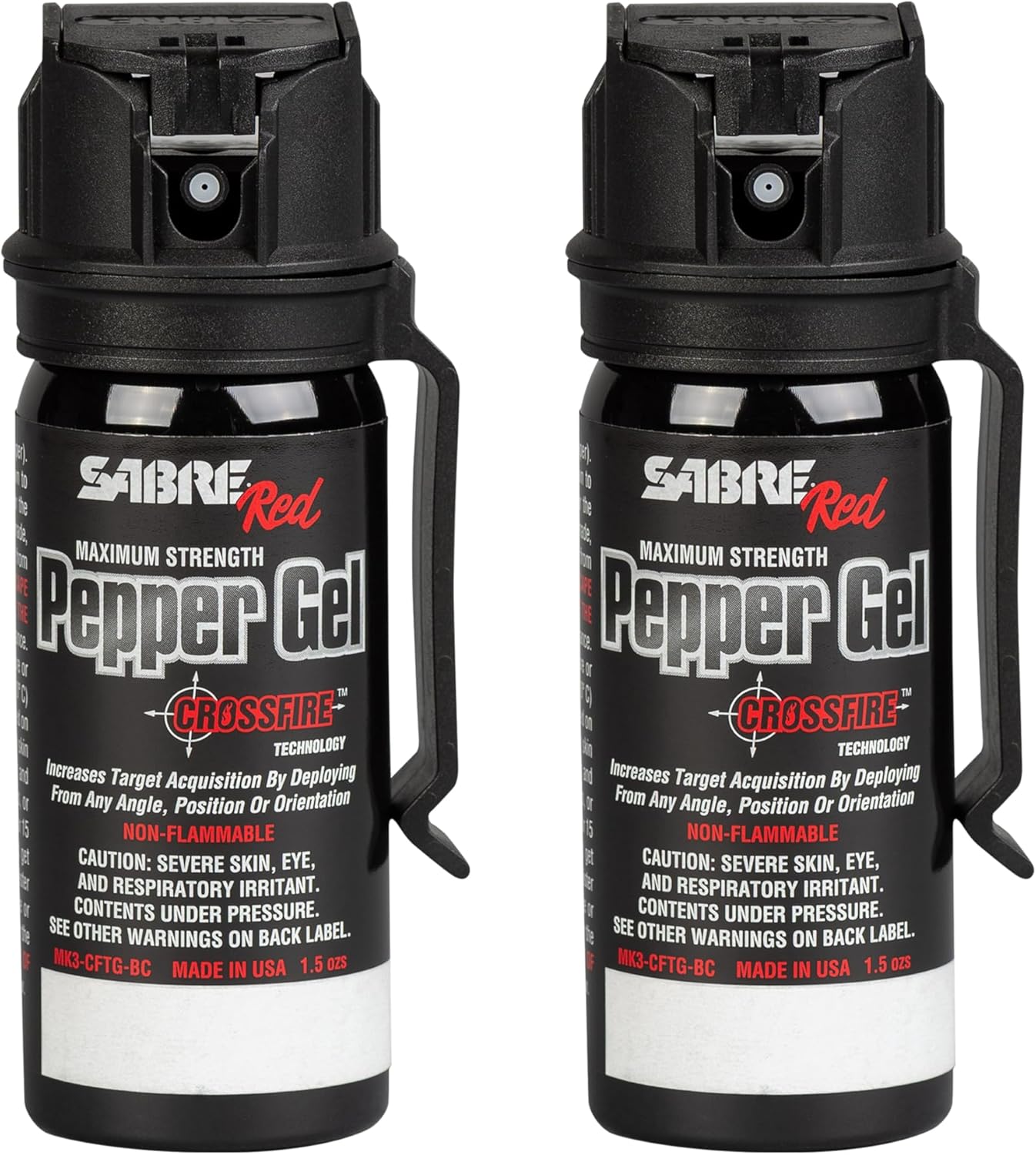 SABRE Crossfire Pepper Gel for Maximum Safety and Protection