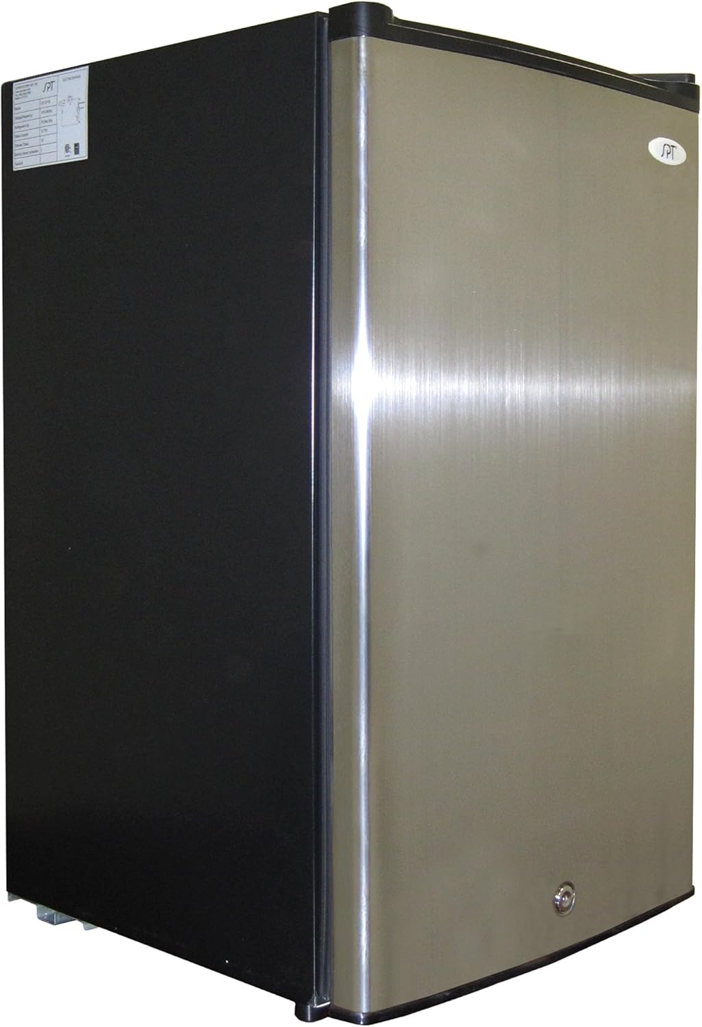 SPT UF-304SS: 3.0 cu.ft. Stainless Steel Upright Freezer