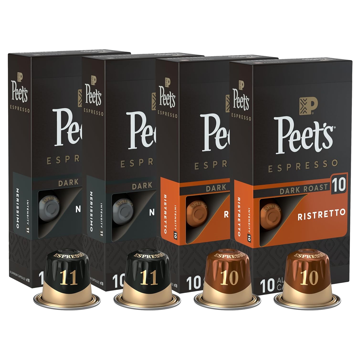 Peet's Coffee Dark Roast Espresso Capsules Variety Pack Review