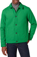 Wool Bomber Jacket - Relaxed Fit, Brushed Wool Blend