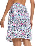 Women's Knee Length Golf Skort with 5 Pockets - Comfortable High Waist