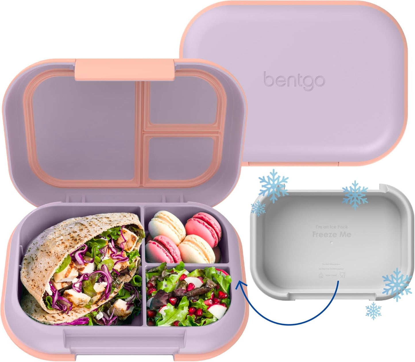 Bentgo Chill Max XL Lunch Box with Ice Pack for Fresh Meals