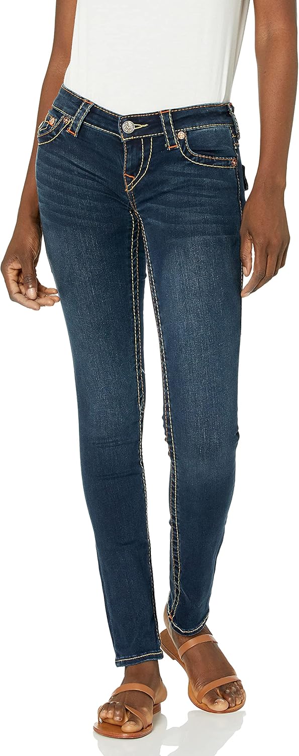 True Religion womens Stella Low Rise Skinny Jean for Perfect Fit