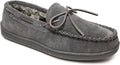 Minnetonka Men's Pile Lined Hardsole Slipper - Warm (Style BRZH)