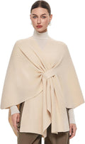 PULI Women's Elegant Shawl Wraps for All Seasons and Styles
