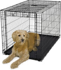 MidWest Ovation XL Folding Dog Crate 48 in - Space-Saving Up & Away
