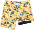 SURF CUZ Mens Swim Trunks 7 in Inseam - Quick Dry with Compression