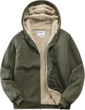 Men's Fleece Heavyweight Full Zip Hoodie Sweatshirt Jacket for Men