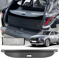 Cargo Cover for Hyundai Tucson 2022-2026 - Carbon Fiber Texture Trunk