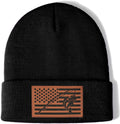 American Flag Fishing Beanie Hat for Men and Women - Cozy Outdoor Gear