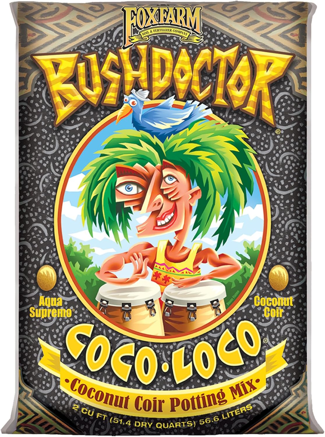FoxFarm Bush Doctor Coco Loco Potting Mix for Healthy Plants