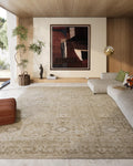 Washable Living Room Area Rugs: Soft Non-Slip Vintage Boho Rug