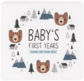 Keepsake Baby Memory Book for Baby Boy or Girl - Timeless Woodland