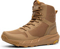 Men's Tactical Side Zipper Boots - Lightweight Cushioning for All Day