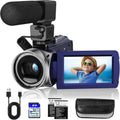 Video Camera Camcorder FHD 1080P 36MP for Vlogging - Compact Flip