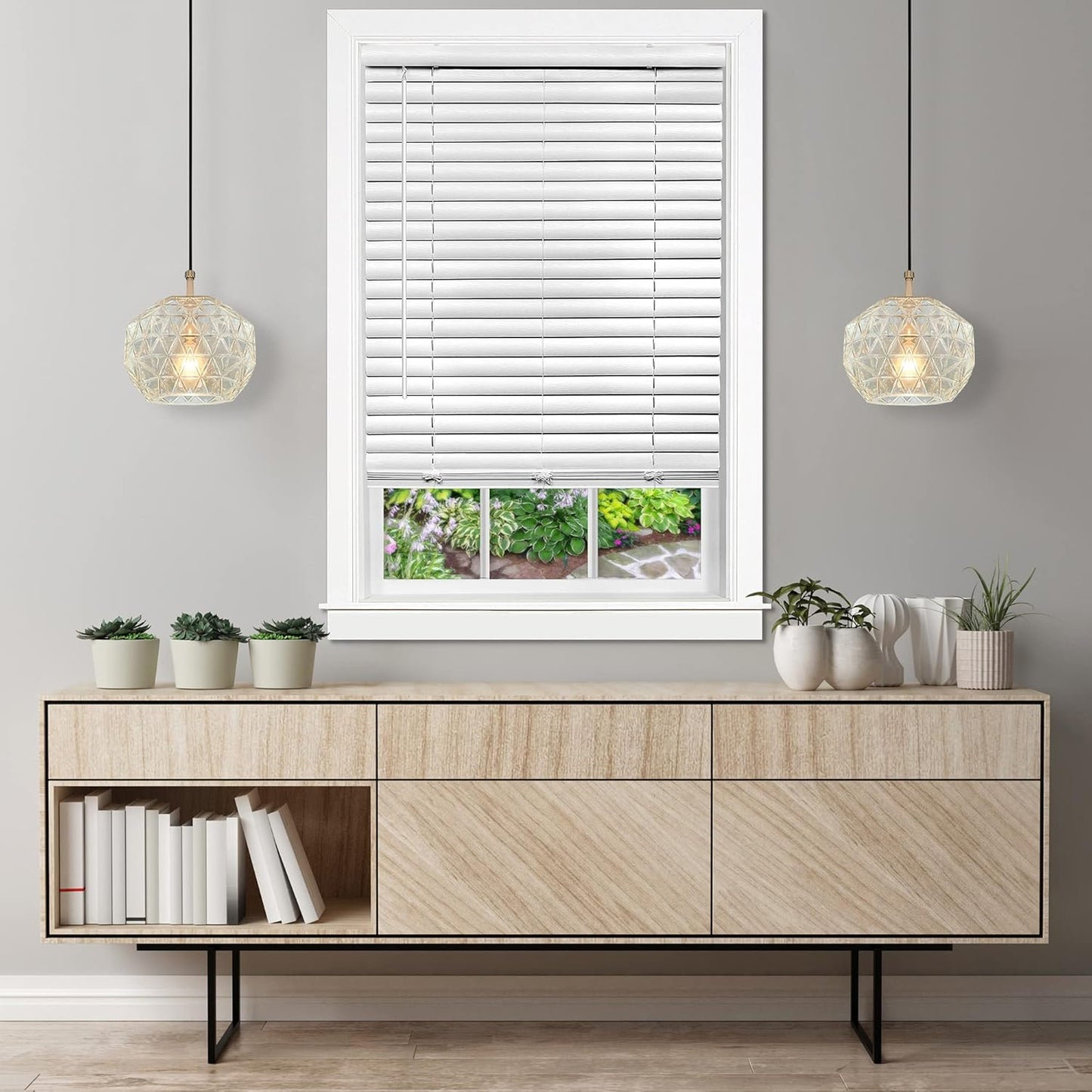 Cordless Room Darkening Venetian Blinds - 36 Inch Width