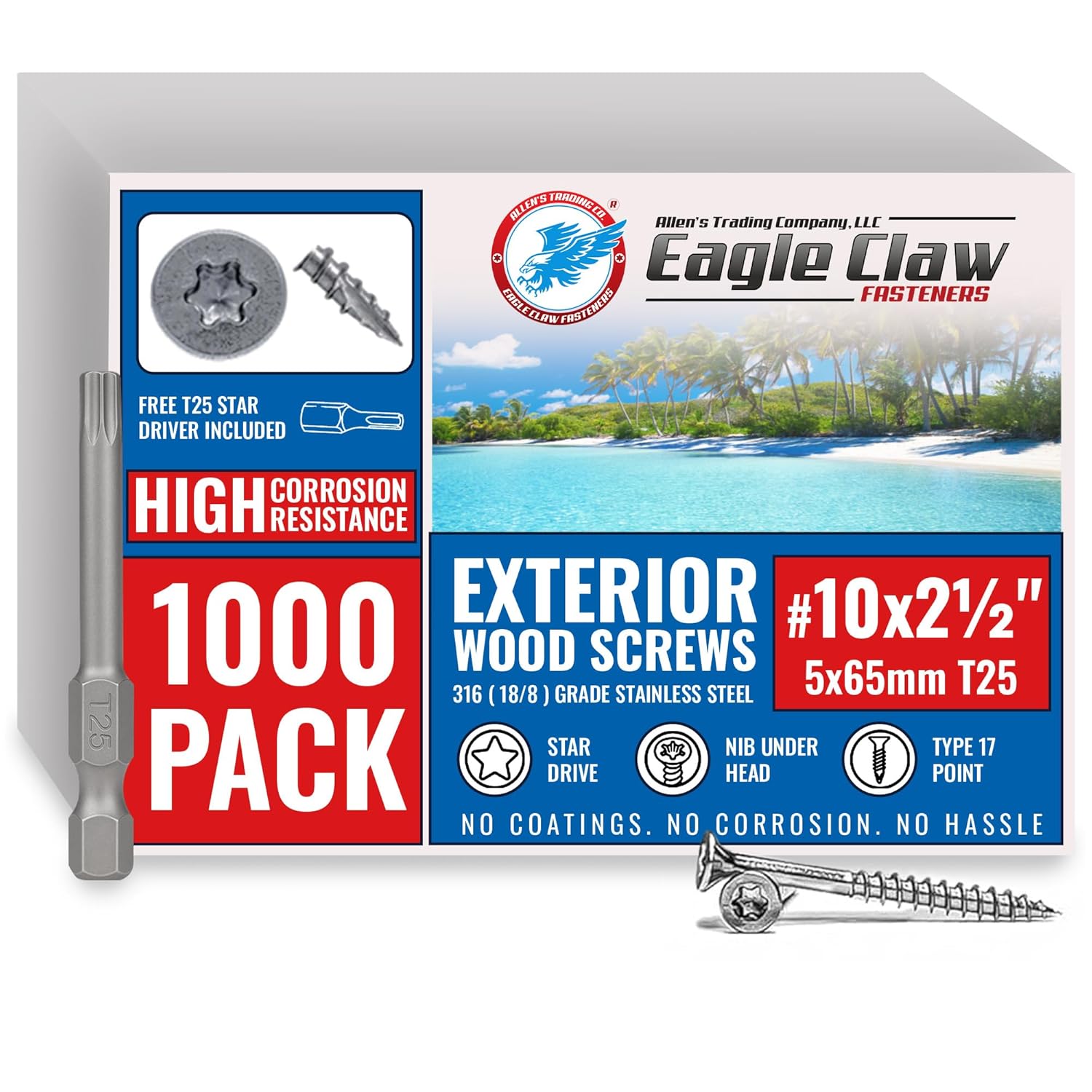 316 Stainless Steel Screws for Marine Grade Construction Projects
