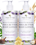 Tree to Tub Lavender Shea Body Lotion for Dry Sensitive Skin