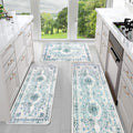 Sofort Kitchen Mats for Floor Sets of 3 - Soft Boho Rugs