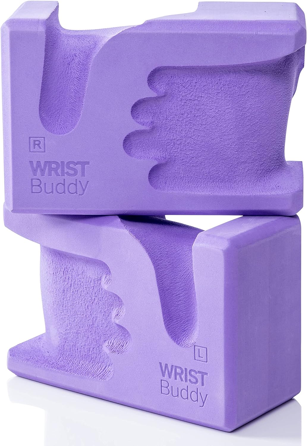 Hand-Shaped Yoga Blocks Set | Wrist Pain Relief