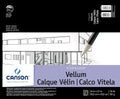 Canson Artist Series Vidalon Vellum Paper Foldover Pad 14x17